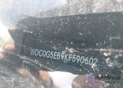 2019 Mercedes-Benz Glc 350E 4Matic from USA, damaged, VIN WDC0G5EB9KF590602